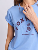 Foxwood Effortless Tee Cornflower Blue