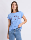 Foxwood Effortless Tee Cornflower Blue