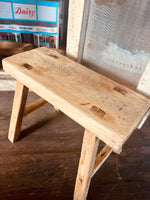 Vintage Elm Stool