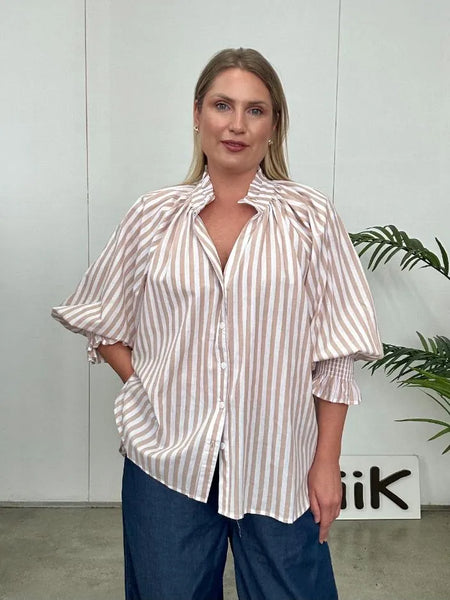 884 Kiiik Luxe Shirt (Latte)
