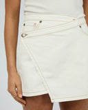 AAE Lenni Mini Skort Vintage White