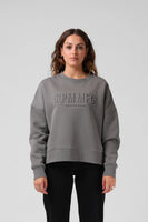 BOSS SLOUCH CREW - CHARCOAL GREY