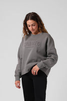 BOSS SLOUCH CREW - CHARCOAL GREY