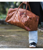 Moana Rd Miriama Grace Smith overnight bag - Tan