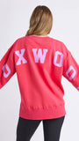 Foxwood Crew Raspberry/Neon Lilac
