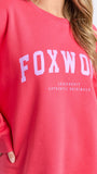 Foxwood Crew Raspberry/Neon Lilac