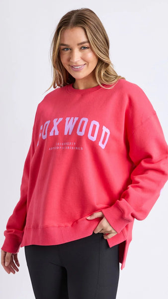 Foxwood Crew Raspberry/Neon Lilac