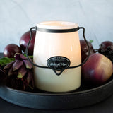 Midnight Plum Milk Bottle Candle