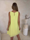 Freya Dress Citris Yellow