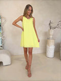 Freya Dress Citris Yellow