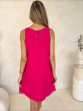 Freya Dress Hot Pink