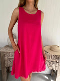 Freya Dress Hot Pink