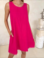 Freya Dress Hot Pink