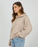 Bonnie Knit Zip Jumper Silent Theory