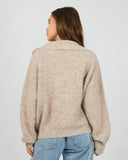 Bonnie Knit Zip Jumper Silent Theory