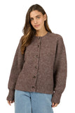Bonnie Knit Cardigan Cherry Silent Theory