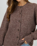 Bonnie Knit Cardigan Cherry Silent Theory