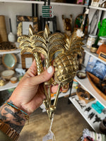 Brass pineapple hook