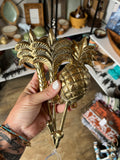 Brass pineapple hook